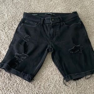 Men skinny shorts